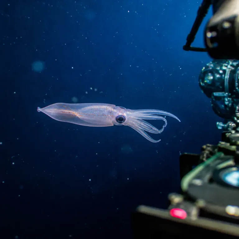 Juvenile colossal squid filmed alive for first time, resolving a century‑old mystery