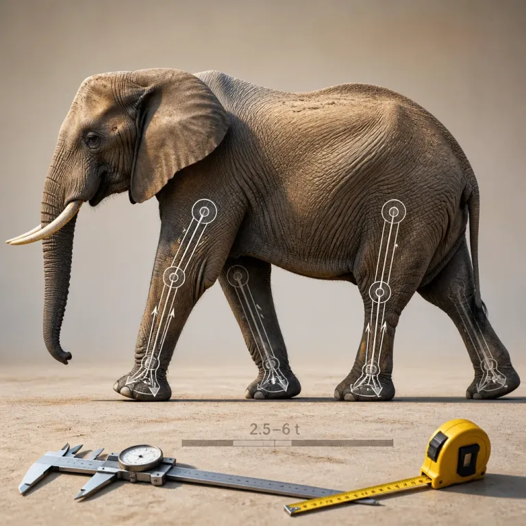 Scientists explain why elephants never spring all four feet off the ground