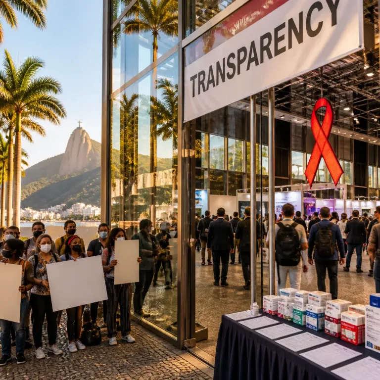 Aid cuts and protests at AIDS conference signal peril for global HIV response