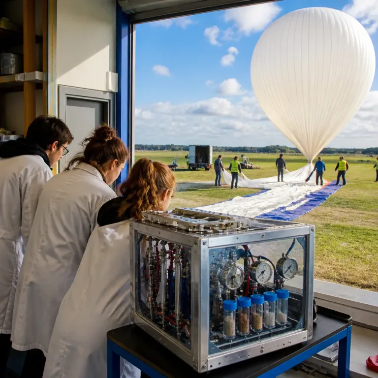 UK students to fly mini laboratory on stratospheric balloon to study human cells