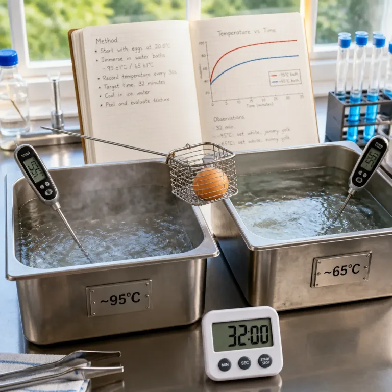 Scientists devise a 32‑minute laboratory method to cook the ‘perfect’ boiled egg