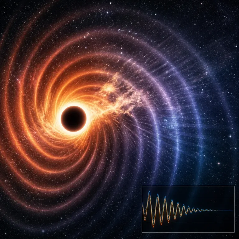 New method proposed to spot ‘hairy’ black holes by distinctive changes in ringdown waves