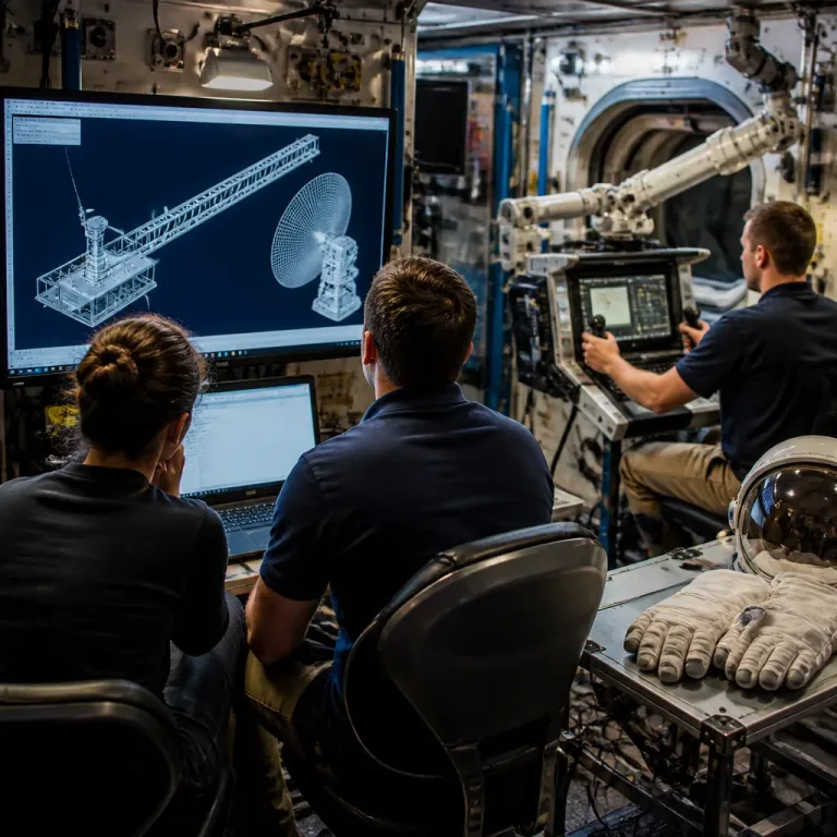 ISS crew rehearses robotics and prepares for six‑and‑a‑half hour antenna spacewalk on 18 August
