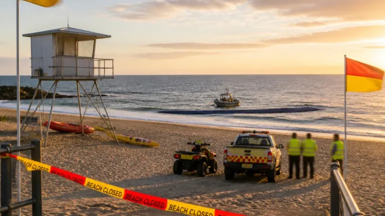 Shark activity may persist off Perth beaches after City Beach whale removal
