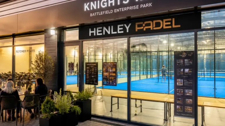 Shrewsbury gains new indoor padel and pilates hub at Battlefield Enterprise Park