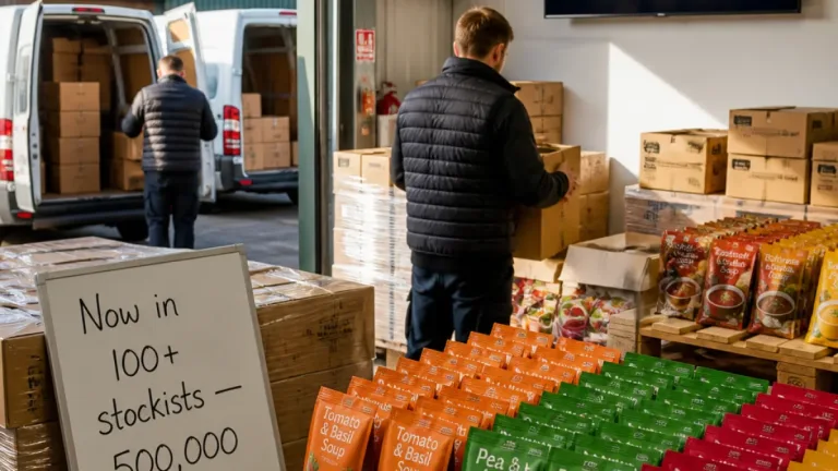 Shrewsbury soup firm sees sales surge after Dragons' Den backing
