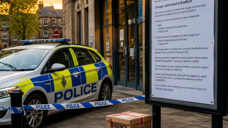 Six people charged in Bradford in probe into non-recent child sexual offences