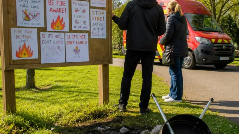 Solihull youngster praised after campaign to tackle dangerous park fires