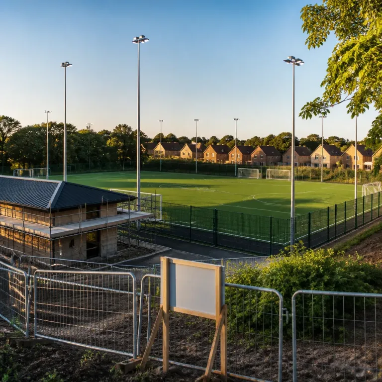 Council to decide on new 3G pitch and pavilion as 400-home scheme advances