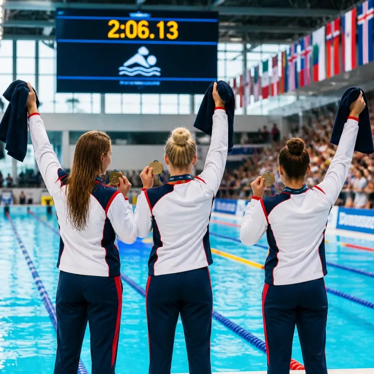 Stirling swimmers secure four golds as Britain start strongly in Paris