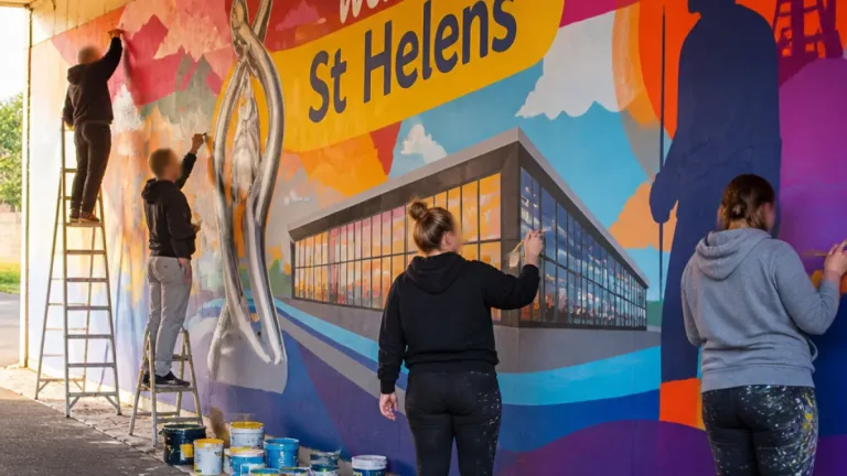St Helens council backs vibrant mural to brighten Chalon Way West underpass