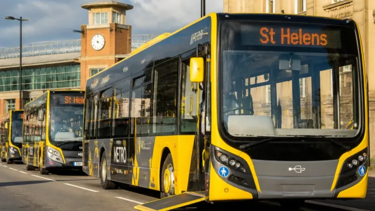 St Helens to lead roll-out of new low-emission buses as public control returns