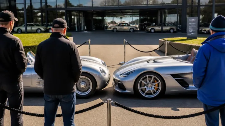 Stirling readers urged to savour Mercedes’ rare open-top classics from 1957 to modern SLR