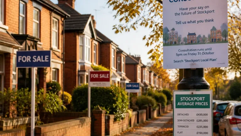 Stockport sellers urged to act as local prices rise and autumn buying returns