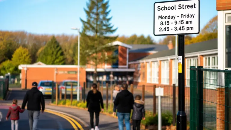 Stoke-on-Trent council extends 'School Street' scheme to sixth road near Hillside Primary