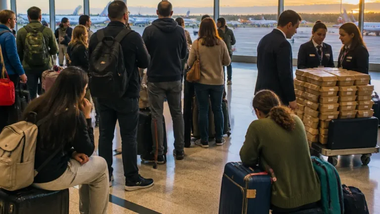 Technical fault at air traffic control leaves Stansted passengers stranded and hundreds of flights cancelled