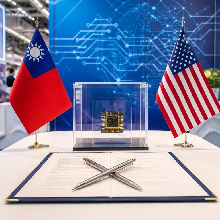 US quantum chip firm signs MOU with Taiwan to deepen semiconductor and supply‑chain ties