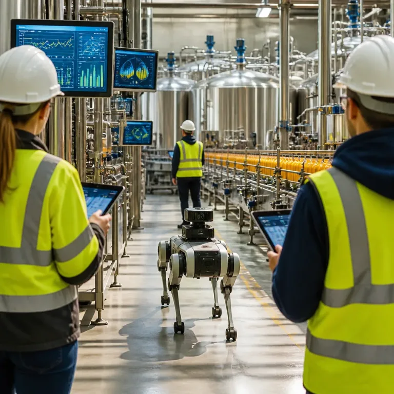 Robotic inspection dog deployed at Wakefield as maker highlights £103m investment and apprenticeships
