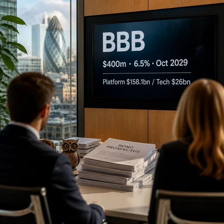 KBRA rates Blue Owl Technology Finance's $400m notes BBB, cites deep ties to $158bn platform