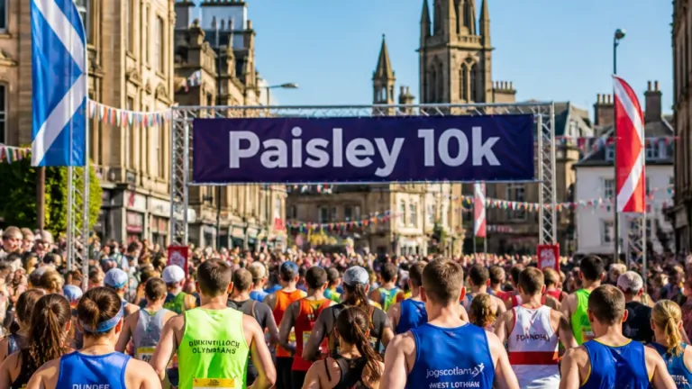Thousands flood Paisley streets for annual 10k and Fun Run with 3,500 taking part