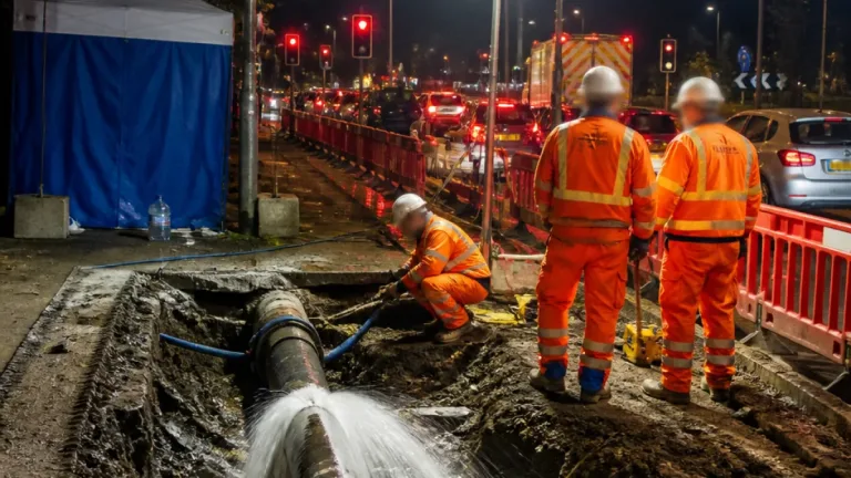Thousands in east London and Essex face second night without normal water supplies
