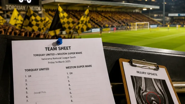 Torquay expect tense showdown at Plainmoor as Weston visit after high‑scoring recent clashes