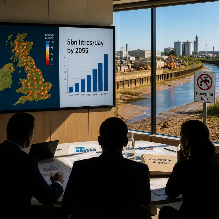 Ministers in talks to raise business water charges as UK faces long-term shortages