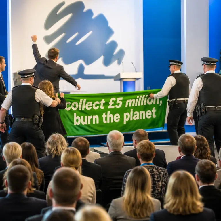 Police appeal after protest disrupts Reform UK conference amid row over speaker delay