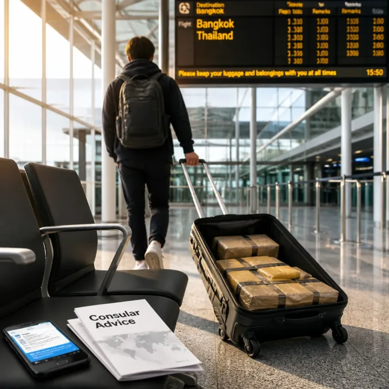 More than fourfold rise in young Brits detained as drug couriers in Asia, figures show