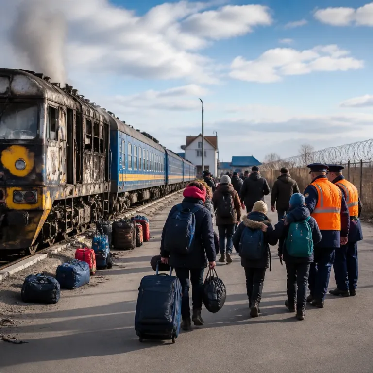 Drone strike hits train near Poland border after Johnson and security advisers passed through
