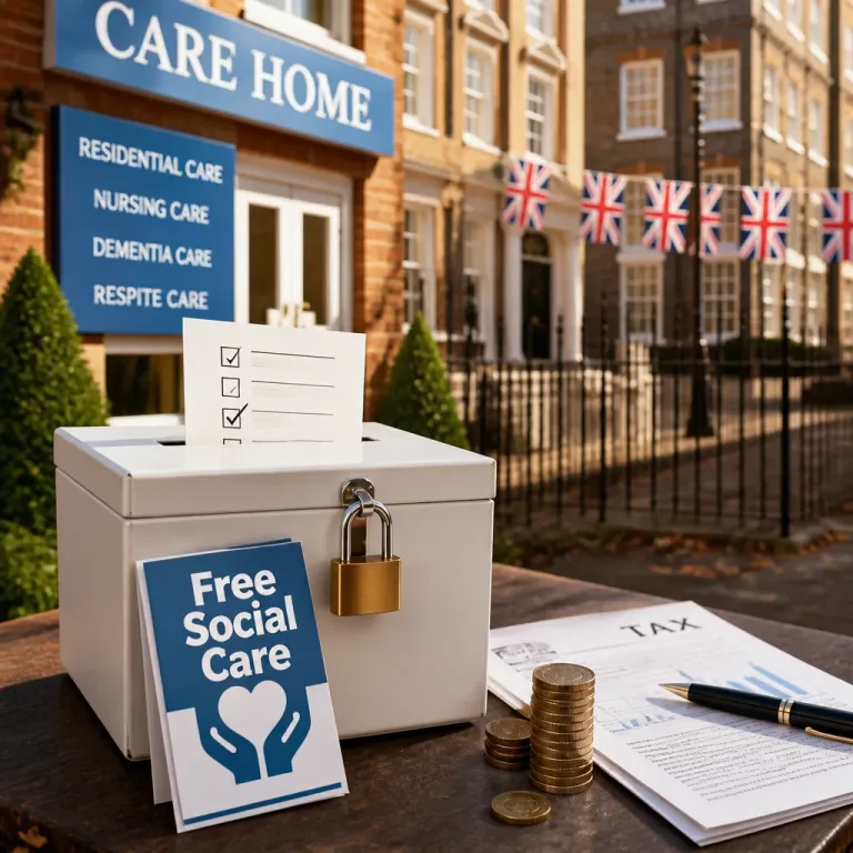 Prime Minister pledges NHS-style free social care for all adults in England