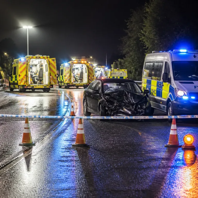 Multiple fatalities after collision between police vehicle and car on A66 near Middlesbrough