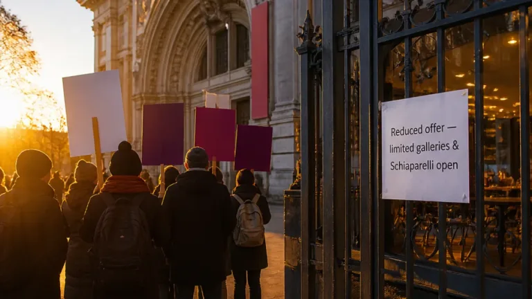 V&A set for two-day strike as staff protest pay and conditions