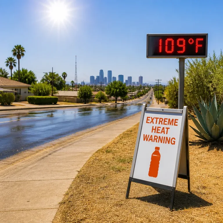 Extreme Heat Warning for North Texas as temperatures hit 106–109°F; public advised to take precautions