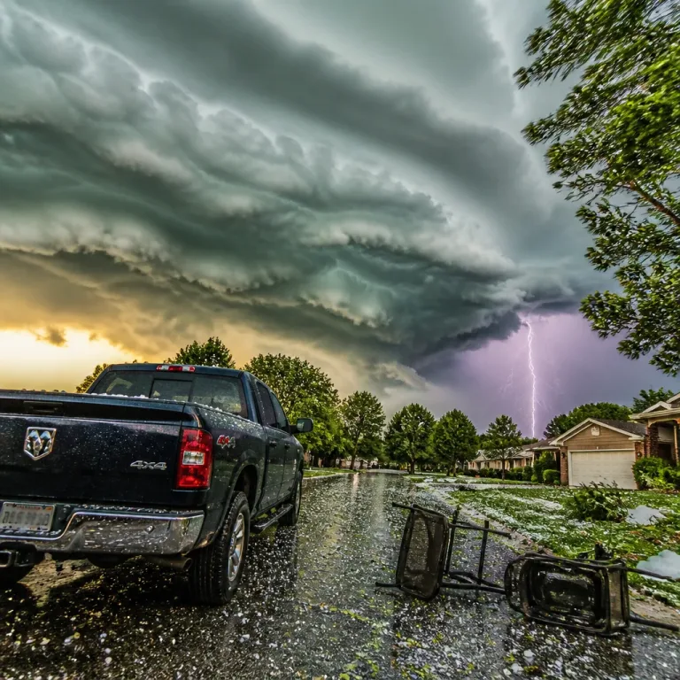 Severe thunderstorm alert for Upstate South Carolina: hail and gusty winds expected