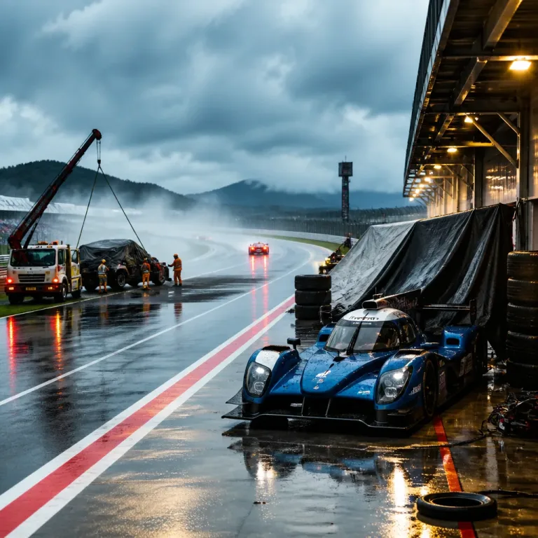 Heavy rain halts Fuji WEC qualifying; grid set from practice with Alpine on pole