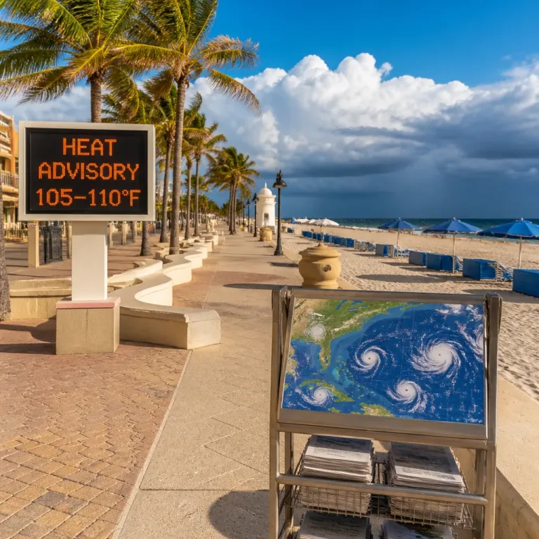 Heat advisory in place for South Florida as forecasters monitor Atlantic tropical development