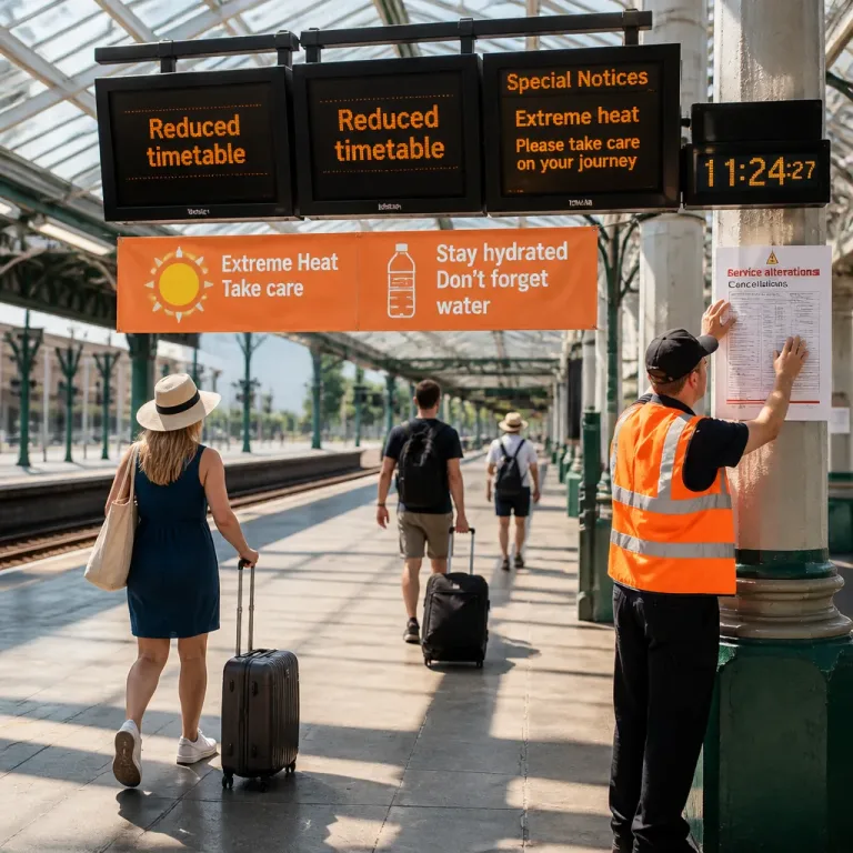 Chiltern Railways urges only essential travel as reduced timetable announced for hottest hours
