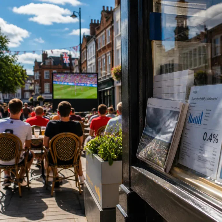 UK growth slows to 0.4% in quarter as warm weather and World Cup lift June output