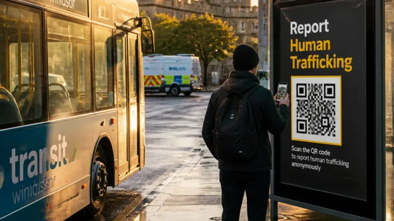 Windsor police roll out QR-code reporting campaign to tackle local human trafficking