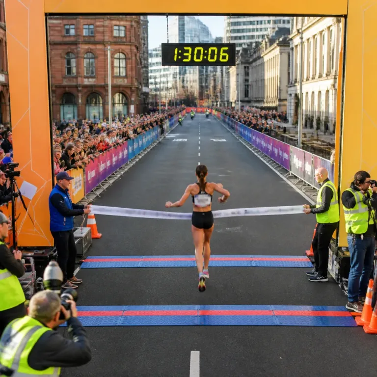 María Pérez sets inaugural official world record in women's half marathon race walk
