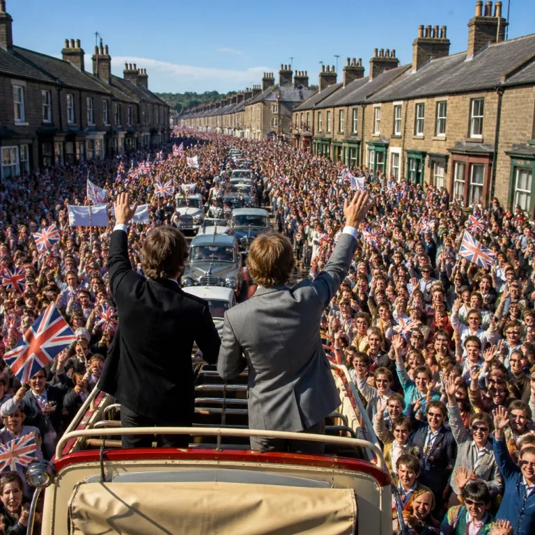 Sixty years on: how Bobby and Jack Charlton were feted on their return to Ashington after 1966