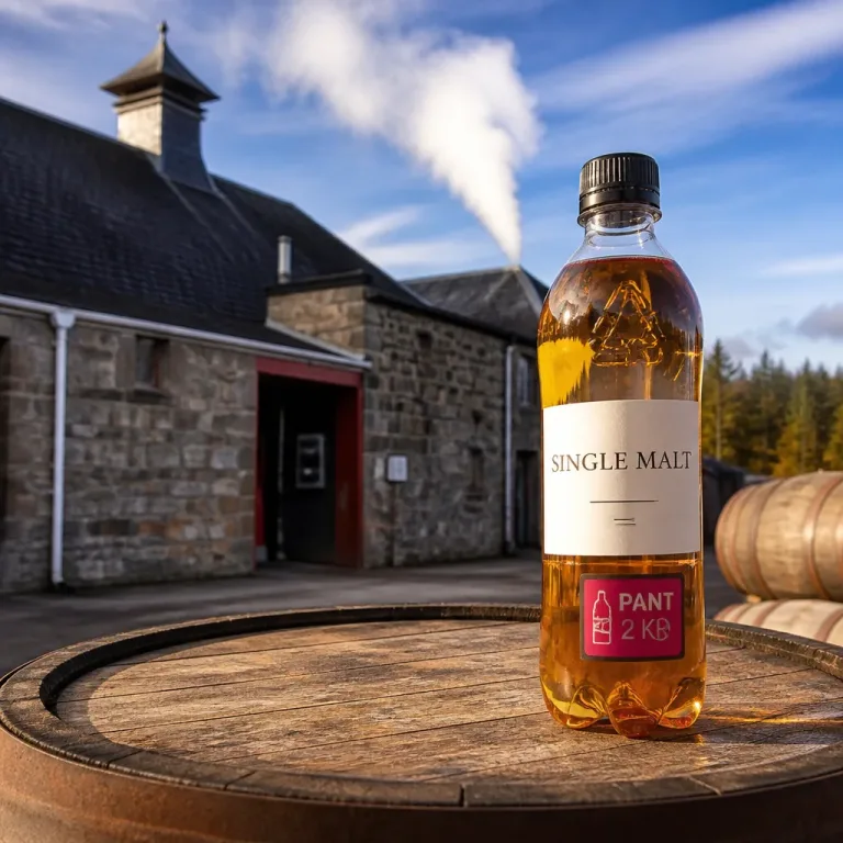 Ardnamurchan bottles single malt in recyclable PET for Norway, claiming a world first