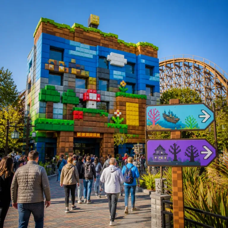 World’s first Minecraft hotel to open at Chessington World of Adventures in 2027
