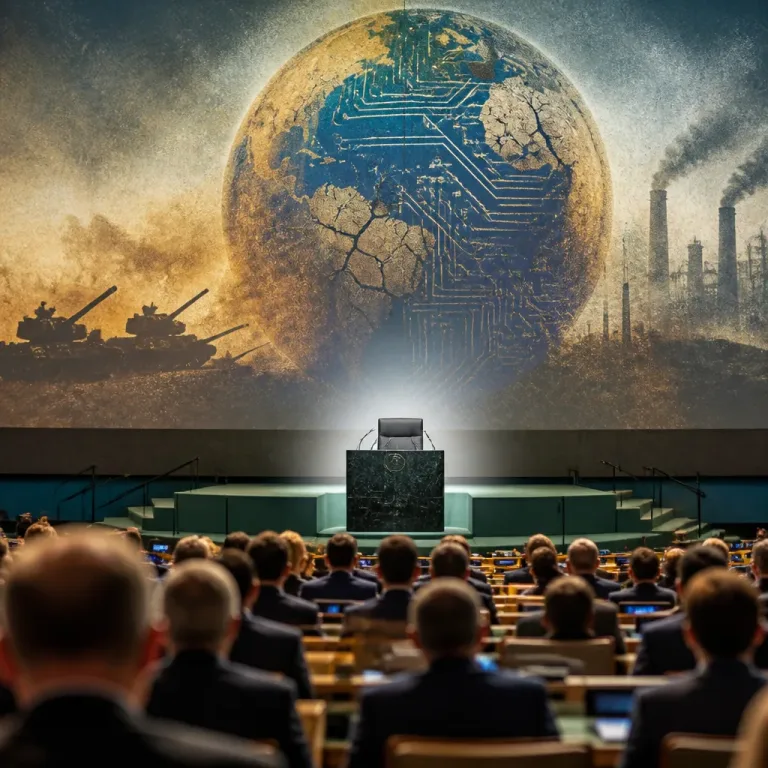 UN secretary‑general warns superpowers lack the means to solve global crises in final address