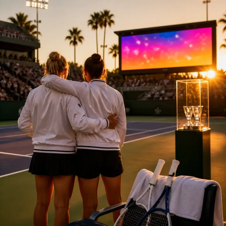 Siniakova and Townsend secure first doubles place at WTA Finals in Indian Wells