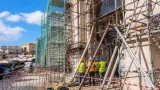 Ad Andria prende forma il cantiere per il restauro del portale dello stadio “Degli Ulivi”