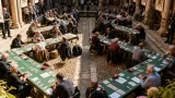 Al Chiostro di San Sebastiano il bridge si apre alla città: successo per il primo torneo