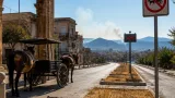 Allerta rossa a Palermo: rischio incendi, caldo estremo e divieto per i carretti il 25 agosto