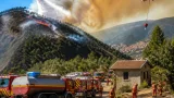 Ancora fiamme sul Monte Barone: allerta alta, chiuse strade e sentieri